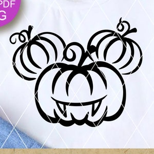 Halloween Jack o Lantern svg, Dynia svg, Magiczne Królestwo svg, Głowa myszy svg, Sztuka domu wiejskiego, Dekoracje ścienne domu