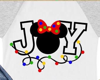 Jow sign Christmas gifts Mouse ears Magical World Cruise shirt design Christmas ornaments Lights Cricut downloads Silhouette cameo dxf pdf