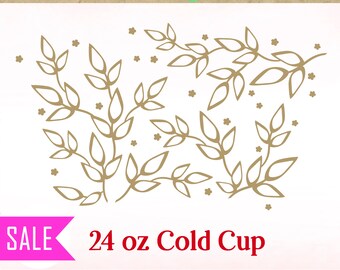Leaf, 4th July 24oz Venti Cold Cup Wraps Graphic by Nigel Store