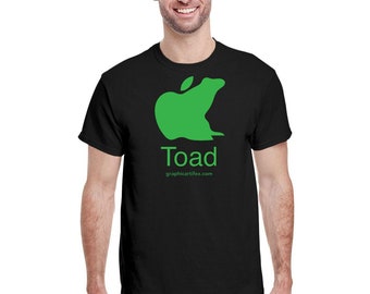 Yes, this is another Toad t-shirt in the Toad t-shirt collection from Graphic Artifex Design from artist/cartoonist Pierre Paquette