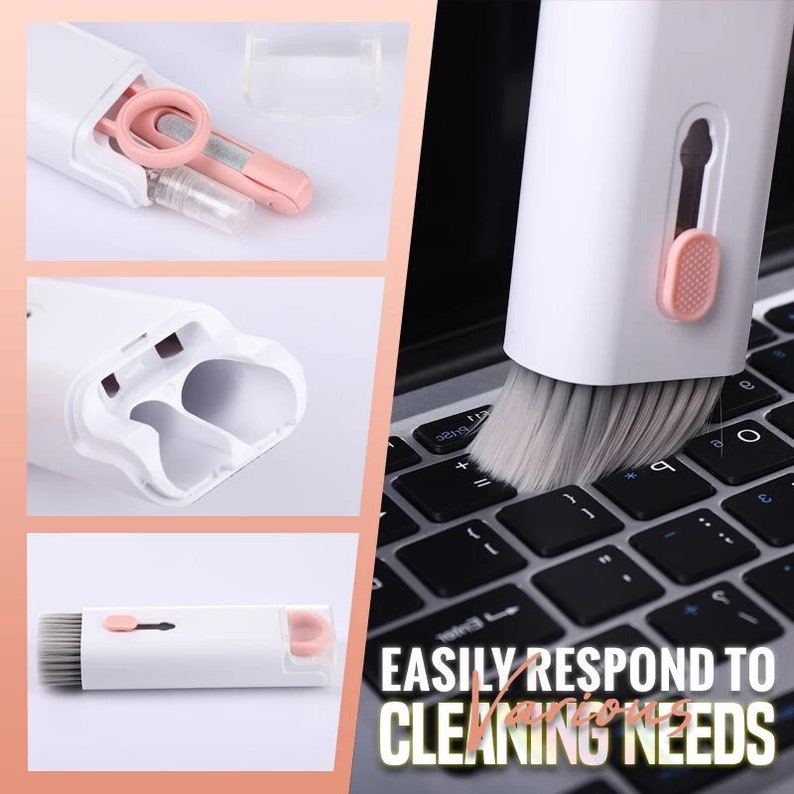 7in1 Computer Keyboard Cleaner Brush Kit Earphone Cleaning Etsy UK