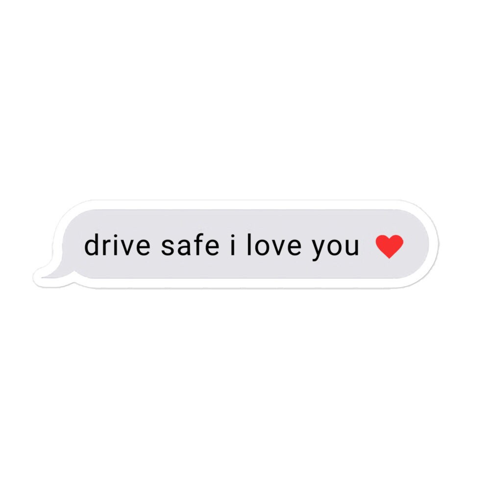 Miarita 3X Drive Safe, I Love You Rearview Mirror Decal, Car Stickers, Car Window Decals For Vehicles, Car Stickers And Decals, Car Decals For Women