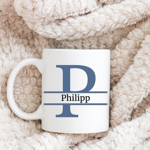 personalisierte Tasse mit Namen & Buchstaben Tasse mit Namen Partnertasse Familientasse Personalisiert mit Wunschnamen Farbauswahl Bild 8