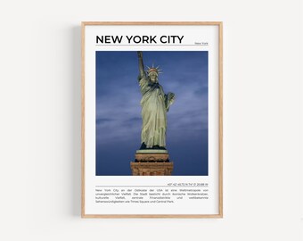 Fotoposter New York, New York Print, New York Wandkunst, New York Poster, New York Foto, New York Posterdruck, New York Dekoration