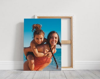 Personalisiertes Foto auf Leinwand Druck Wandkunst Individuell Ihr Foto auf Leinwand Wandkunst Digitaldruck