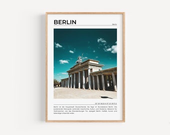 Fotoposter Berlin, Berlin Print, Berlin Wandkunst, Berlin Poster, Berlin Foto, Berlin Posterdruck, Berlin Dekoration, Berliner, Deutschland