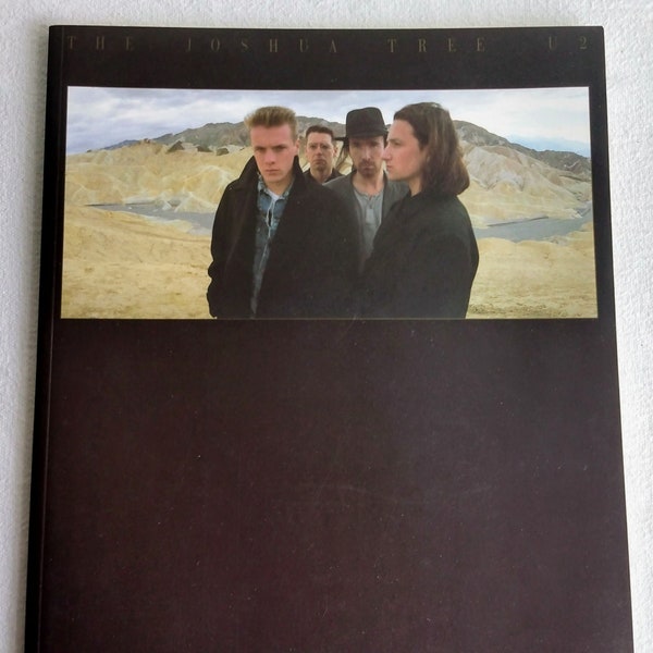 U2 Set. Tour Book. Joshua Tree, 1987 Like New Condition. Photos by Anton Corbijn. Also included is a first edition, of U2 The Early Years.