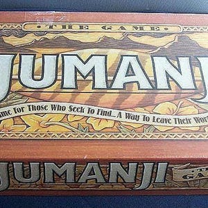 Jumanji: the Game. SEALED “Like-New” 1995.Milton Bradley. Never Opened. Hard-to-Find Complete, Pristine Condition! Great Price!