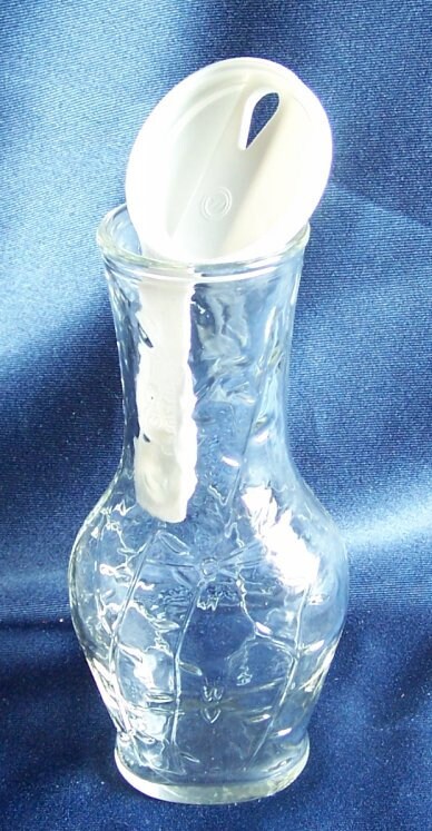 Vintage Good Seasons Glass Salad Dressing Bottle With Pouring