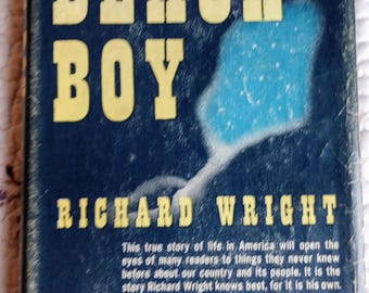 Black Boy door Richard Wright, hardcovereditie 1945