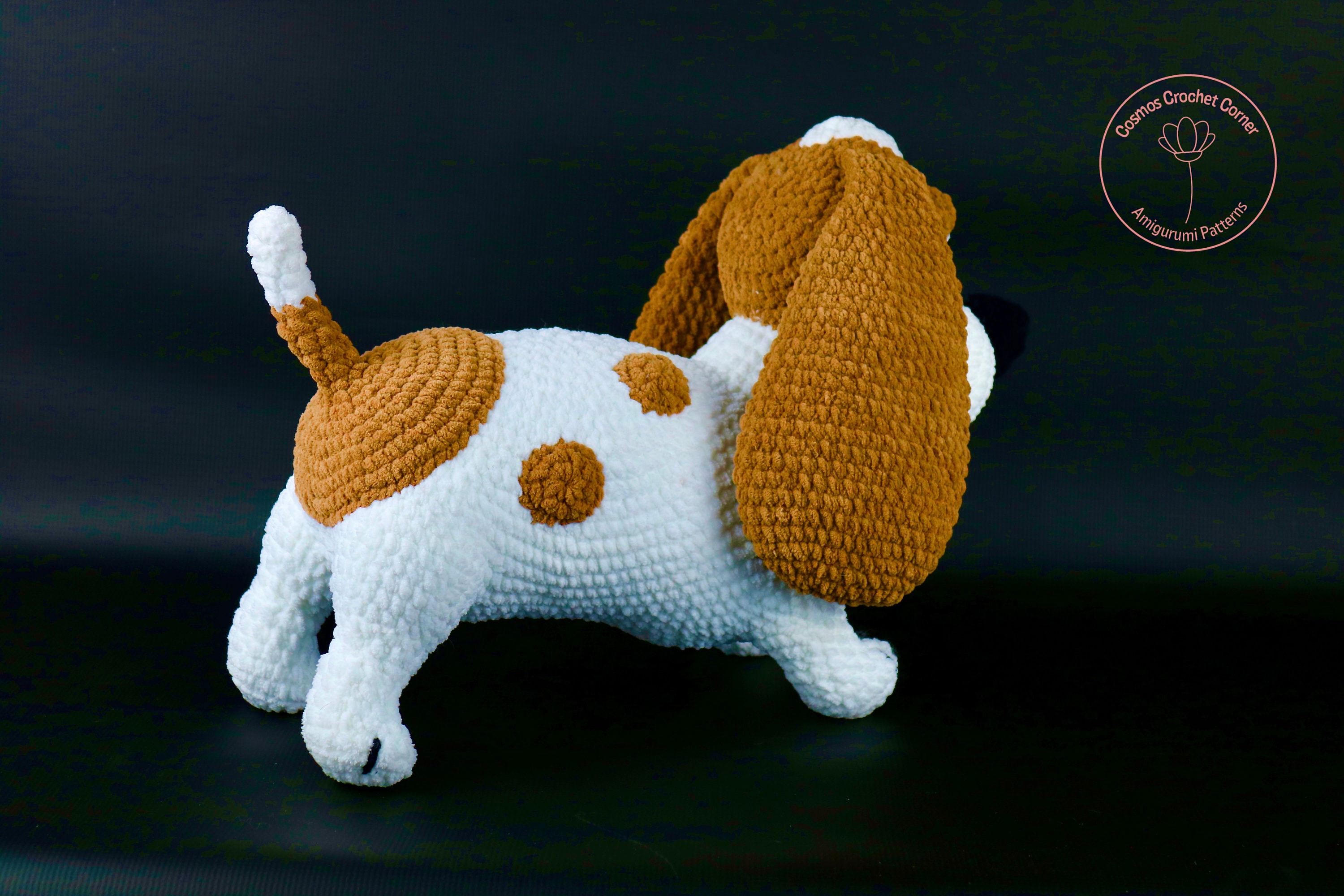 Basil the Basset Hound Crochet Pattern Etsy