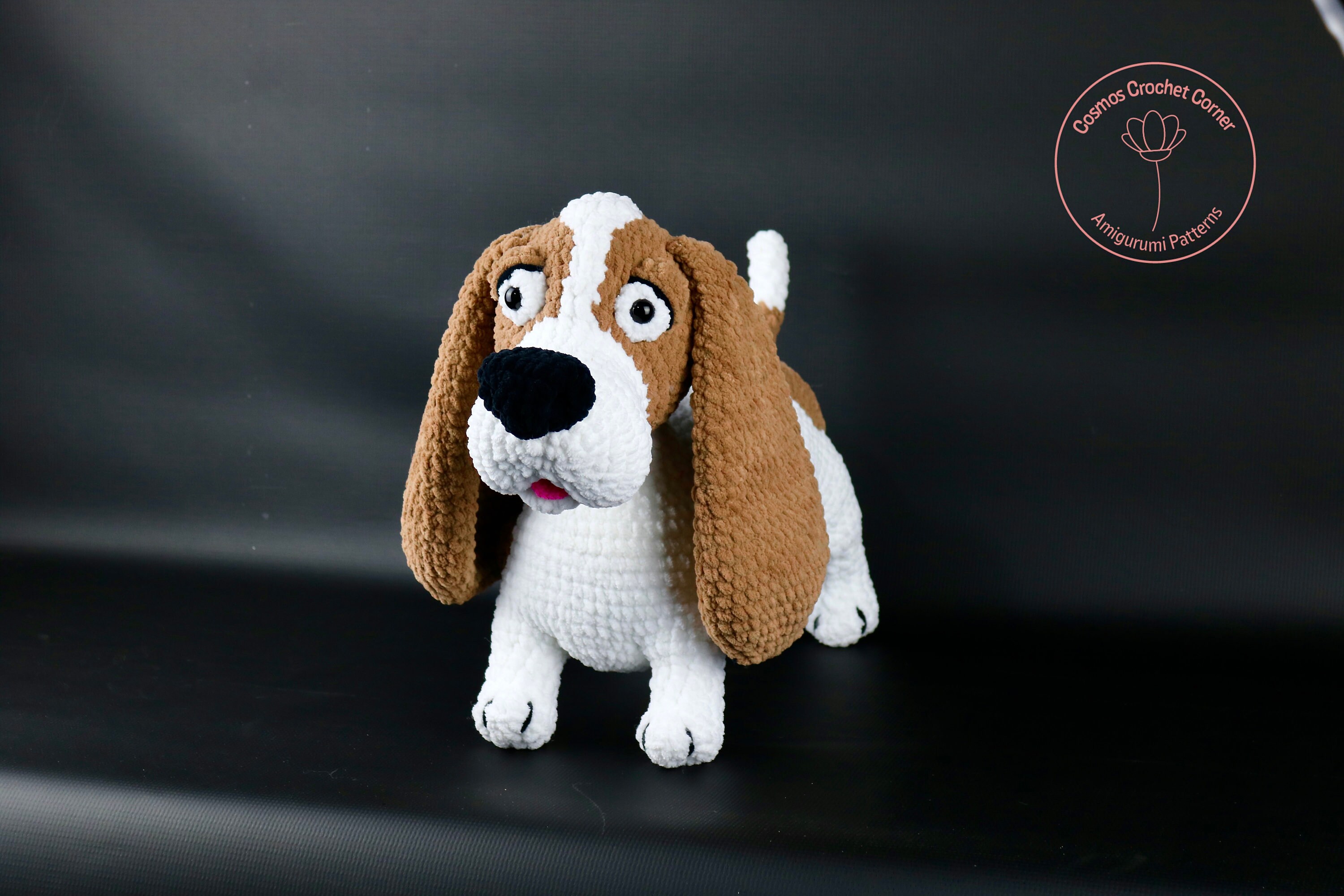 Basil the Basset Hound Crochet Pattern Etsy