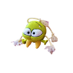Marvin the Martian Monster Tug-of-War Dog Toy Crochet Pattern