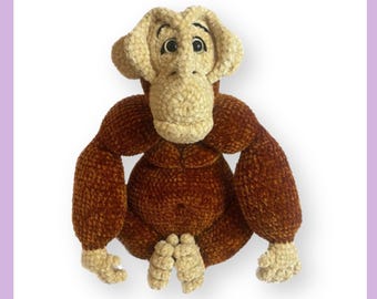 O'Reilly the Orangutang Crochet Pattern
