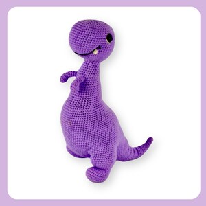 Terrence the T-Rex No Sew Crochet Pattern