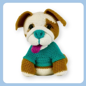 Winston the English Bulldog Crochet Pattern