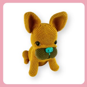 Fred the French Bulldog Crochet Pattern