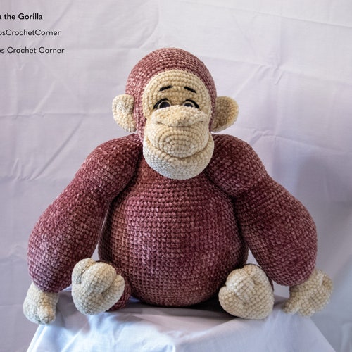 Atilla the Gorilla Crochet Pattern Etsy