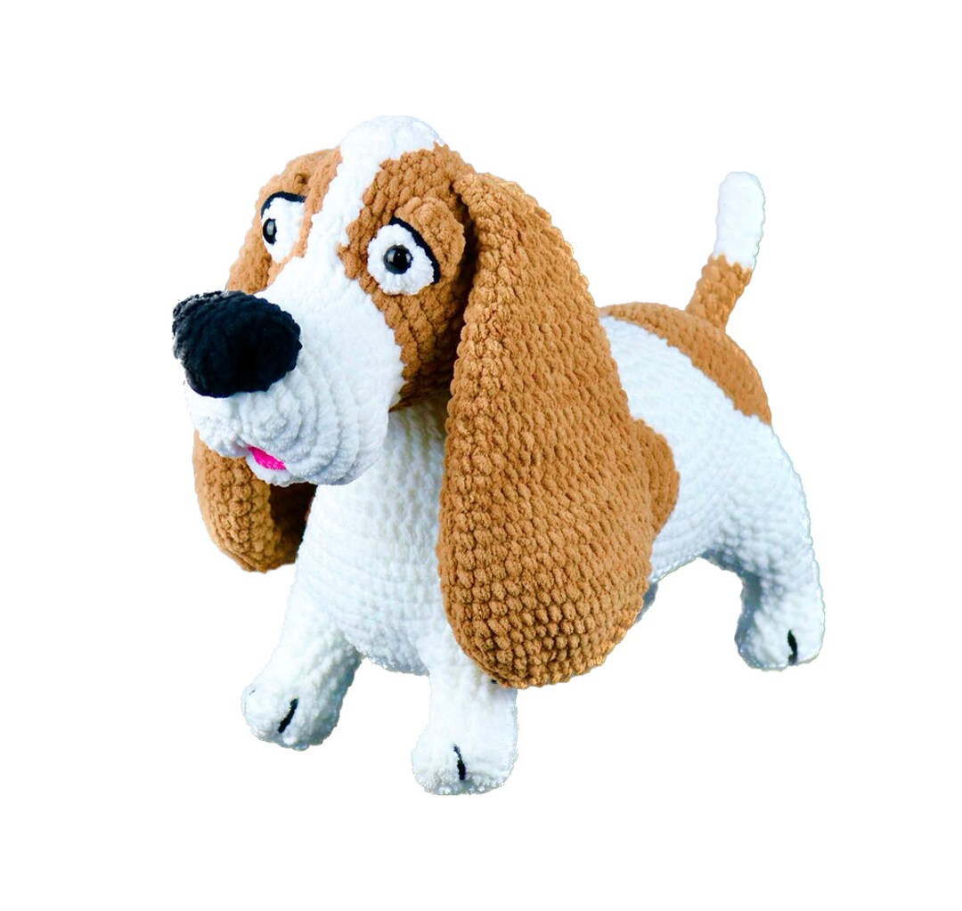 Basil the Basset Hound Crochet Pattern Etsy
