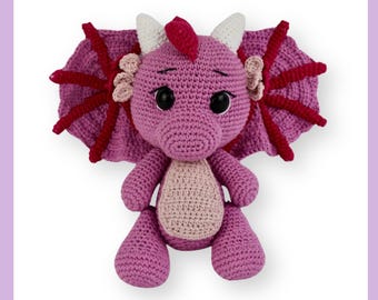Cherubra the Love Dragon Wzór szydełkowy