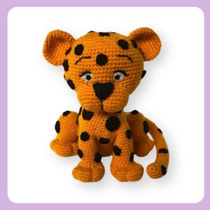Lennard the Leopard Crochet Pattern