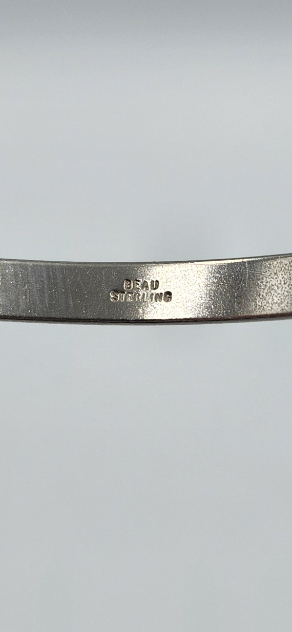 Sterling Silver Nameplate Bracelet, 8 inch - image 5
