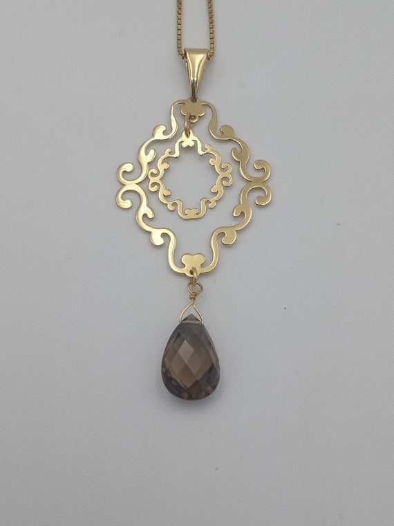 18k Yellow Gold Pendant