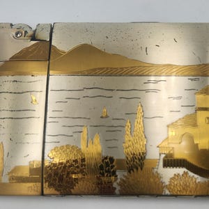 elgin american cigarette case with lighter Vintage America w in United States Vintage Elgin American Cigarette Case