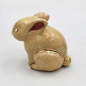 Genuine Vintage Estee Lauder Limited Edition Rabbit Compact