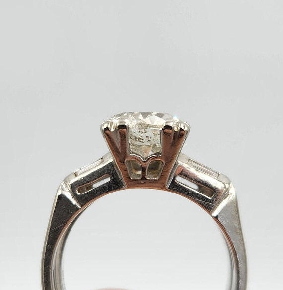 Vintage 14k Diamond Engagement Set, Size 5.25 - image 5