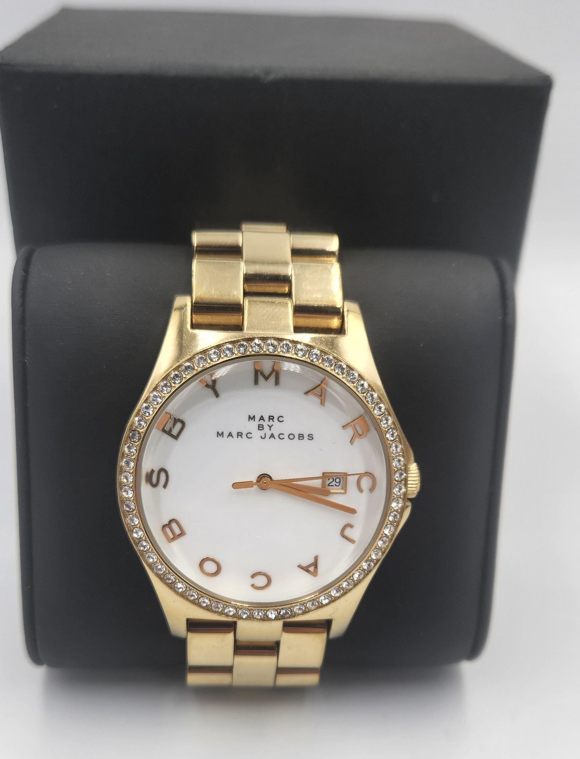 Marc by Marc Jacobs gold watch vintage with box Gold vintage Marc by Marc Jacob main image 2