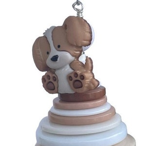 Dog Ornament, Dog Ornaments, Button Ornament, Button Ornaments, Dog, Dogs, Kids Ornament, Animal Ornament, Custom Ornament