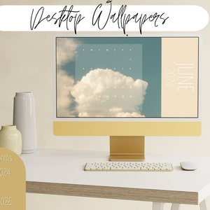 2024-2025 Desktop Calendar | Desktop Wallpapers and Screensavers | Desktop Backgrounds | Desktop Calendar for Windows + Mac | Aesthetic PC