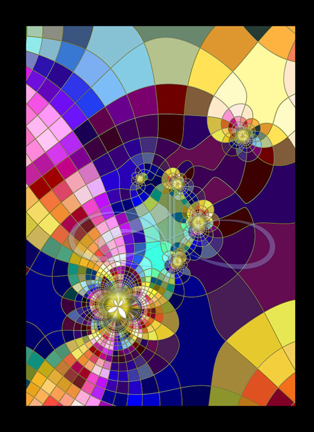 Additive Line Field Fine Art Image 13 Version 1 in Prints, Matted ...