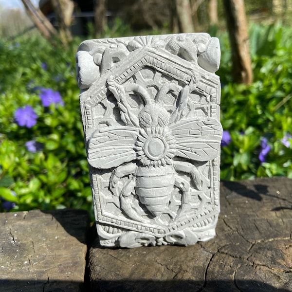 Concrete honey bee garden decoration