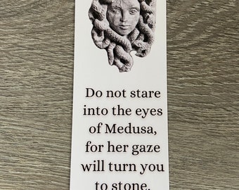 Medusa / Gorgon bookmark gift