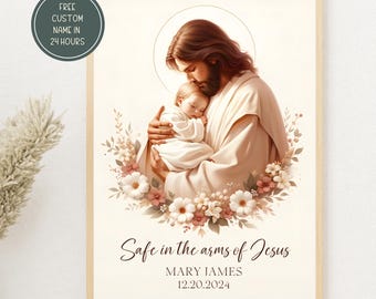 Miscarriage Gift, Infant Loss, Pregnancy Loss, Infant Loss Gifts, Miscarriage, Baby Memorial, Christian Artwork, Baby Loss, Instant Download