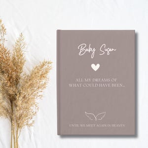 Pérdida de un bebé, regalo por la pérdida de un niño, regalo por un aborto espontáneo, monumento conmemorativo por la pérdida de un bebé, aborto espontáneo cristiano, uno de cada cuatro, diario Cartas al cielo, querido bebé