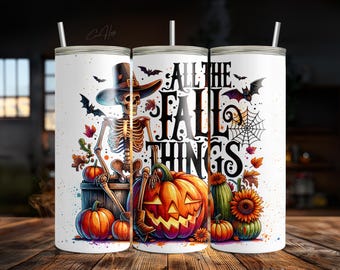 All the Fall Things Png Design, Halloween Sublimation Designs, Fall Vibes PNG,Digital Download,Sublimation Design,Vintage Design, Fall Png,