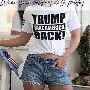 MAGA Shirt Trump Gift Patriotic Republican Donald Trump Shirt Take America Back Gift for Trump Supporter Make America Great Again T-Shirt