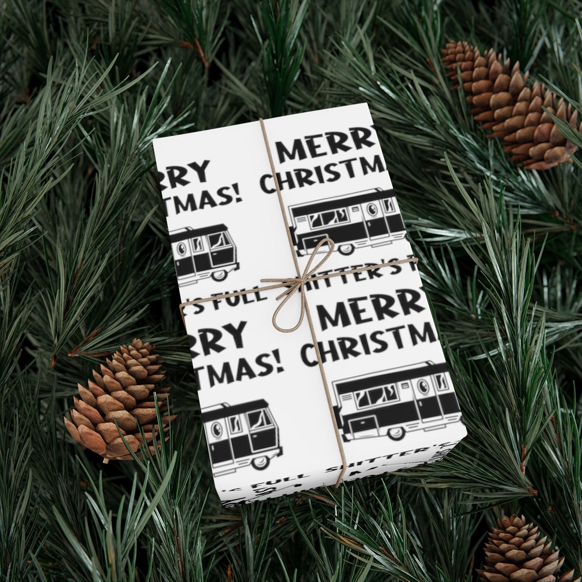 Christmas Vacation Gift Wrap 