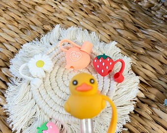 Rubber Ducky Straw Topper, Straw Covers, Straw Charms, Straw Caps, Not For  Stanley Straws