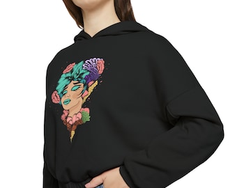 Women's Cinched Bottom Hoodie