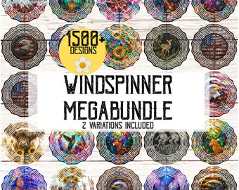 1500+ Mega Bundle PNG Wind Spinner Sublimation Design download, Wind Spinner Designs, WindSpinner Round Sublimation Design, Commercial Use