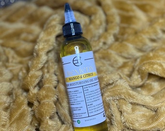 Remedy Hair Oil Serum - Chebe Powder, Rosemary, Neem, Hibiscus & Aloe Hair Growth Oil
