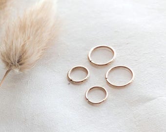 14K gold nose ring | gold fill nose ring | gold nose piercing | thin nose ring gold | nose jewellery | nose jewelry | nose piercing