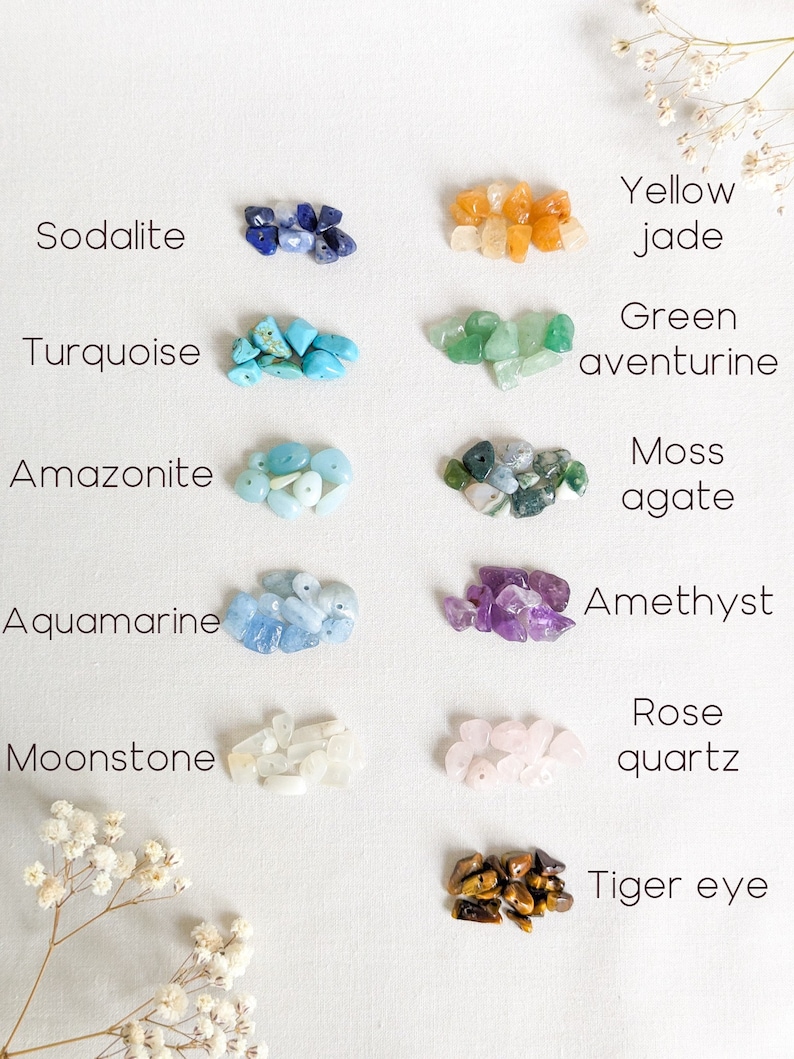 Sterling silver various gemstone crystal cartilage earring hoop 0.8mm 20G piercing helix conch rook tragus snug orbital daith snuggie lobe bild 4