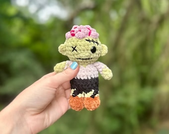 Zombie Crochet Pattern- Spooky Squad- Advanced Beginner Crochet Pattern- Halloween Crochet Pattern