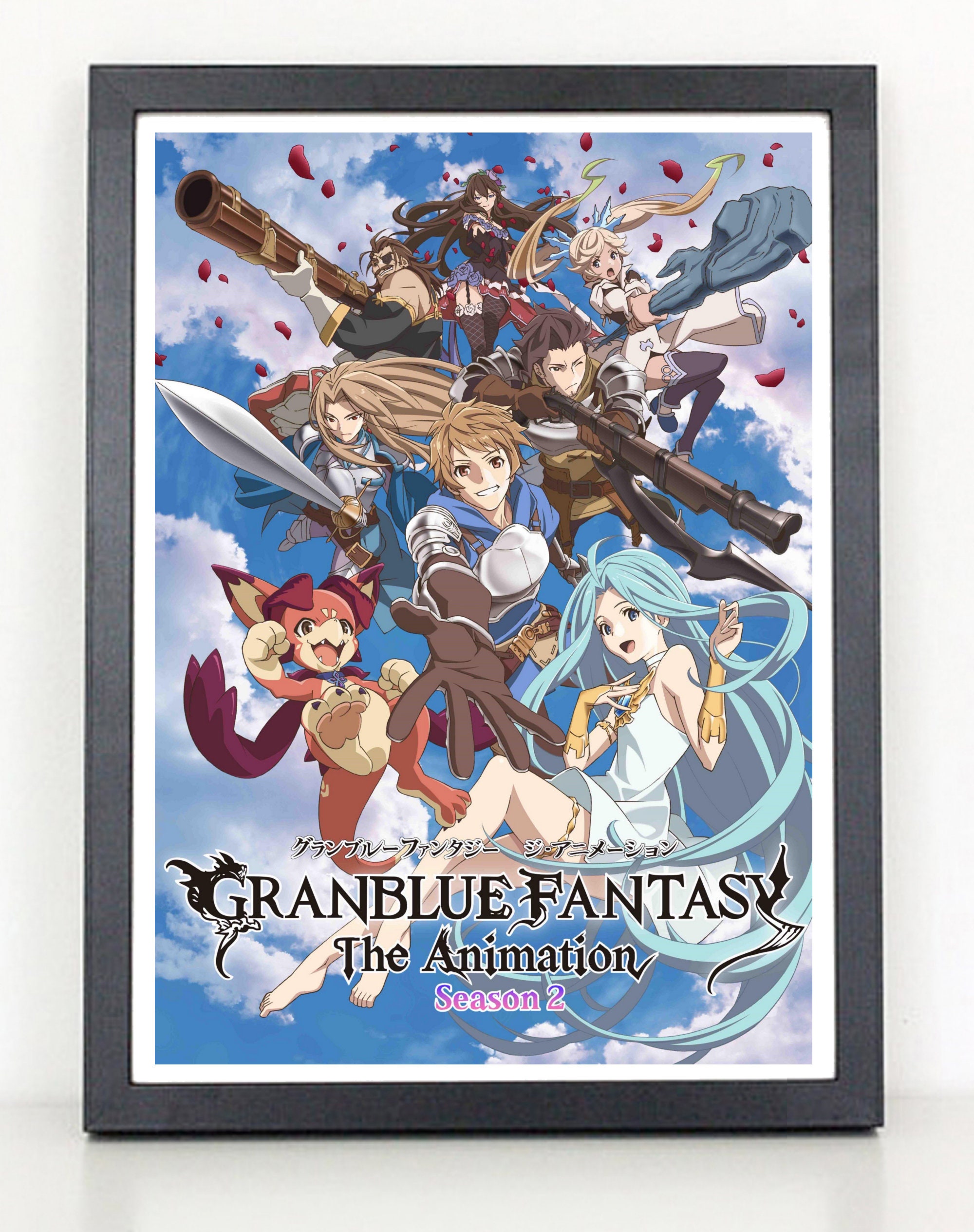 Granblue Fantasy The Animation Season 1+2 (1-25End) Anime DVD Eng sub  Region 0