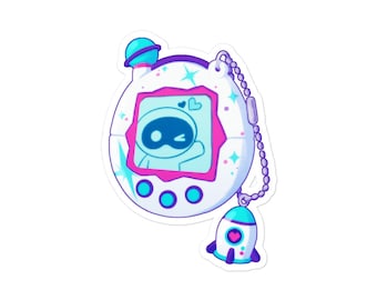 Wootteo Tamagotchi Holographic Sticker The Astronaut by BTS JIN